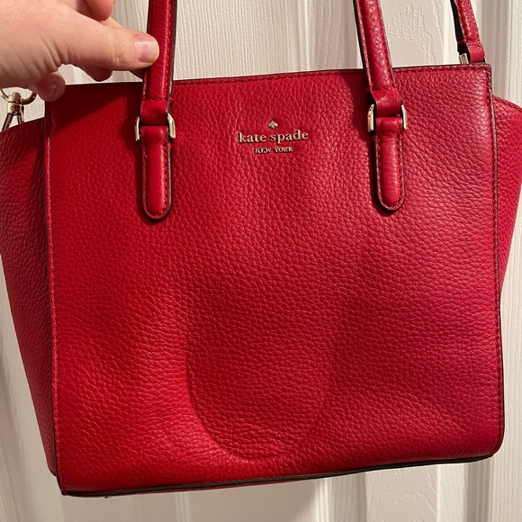 Red Kate Spade crossbody - Picture 4 of 7